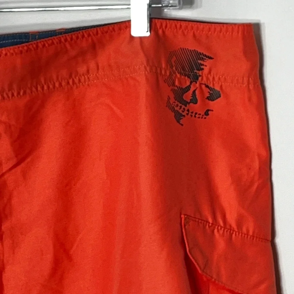 Salt Life Mens Orange SLX-QD Quick Dry Graphic Board Shorts Size 42 MTF004